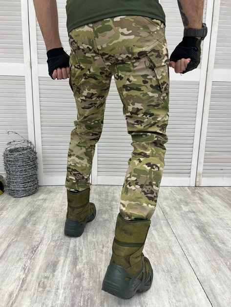 Тактические военные боевые брюки Vagon, Камуфляж: Мультикам, Размер: M - изображение 2