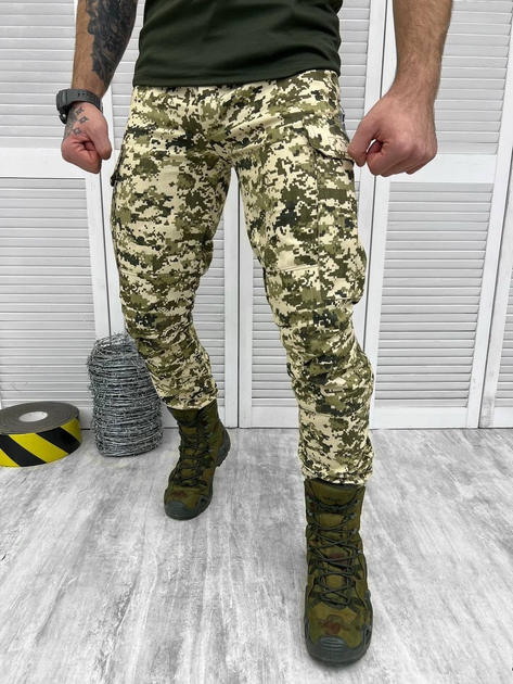 Тактичні військові бойові штани Craft, Камуфляж: Піксель, Розмір: XXL - зображення 1