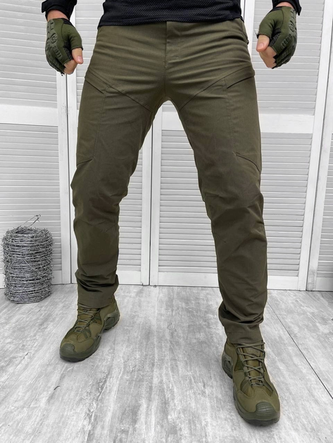 Тактичні бойові штани Raptor, Камуфляж: Оліва, Розмір: M - зображення 1