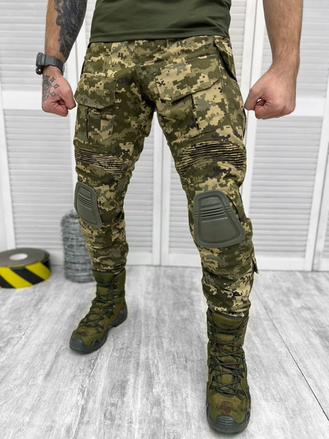 Тактичні військові бойові штани Nation G3, Камуфляж: Піксель ЗСУ, Розмір: S - зображення 1