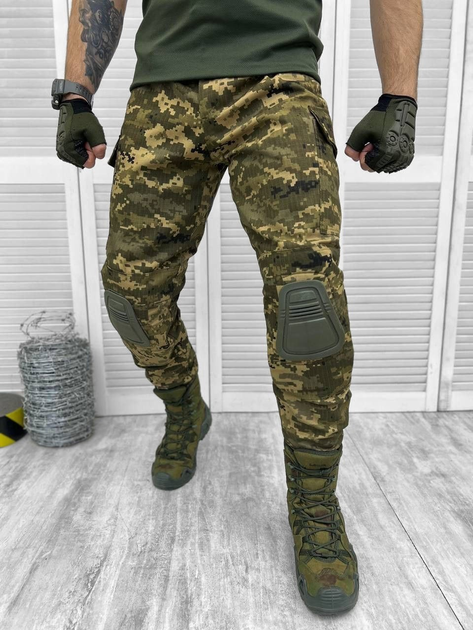 Тактичні військові бойові штани Raptor, Камуфляж: Піксель, Розмір: XXL - зображення 1