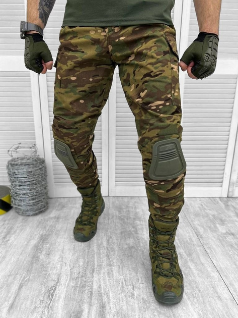Тактические военные боевые брюки Raptor, Камуфляж: Мультикам, Размер: XL - изображение 1