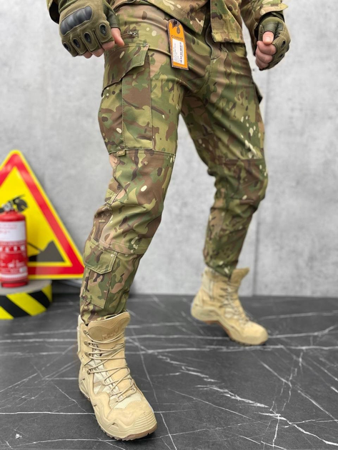 Тактические военные боевые брюки Combat, Камуфляж: Мультикам, Размер: M - изображение 1