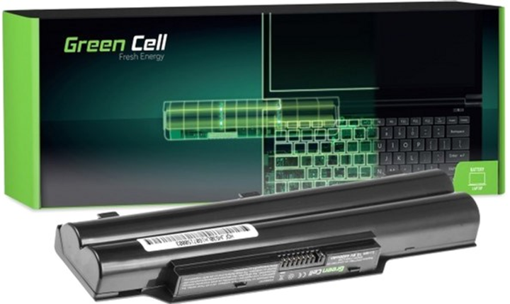 Акумулятор Green Cell для ноутбуків Fujitsu, Siemens 11.1 V 4400 mAh (FS10) - зображення 1