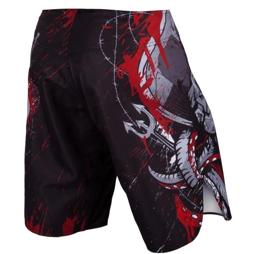 Шорты для MMA Venum Pirate 3.0 Fightshorts Black Red (VENUM-03242-100-S) - изображение 4