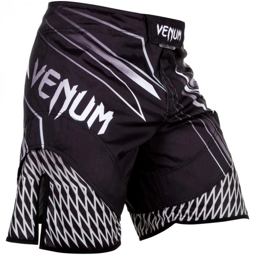 Шорты Venum Shockwave 4.0 Fightshorts Black Grey (02775-BGR-XS) - изображение 2