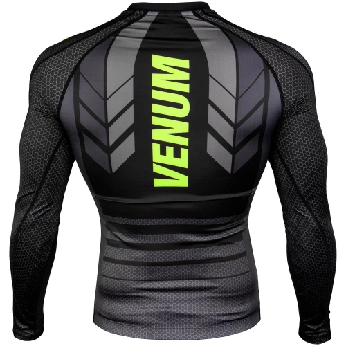 Рашгард Venum Technical 2.0 Rashguards Long Black Yellow (VENUM-03446-111-S-S) - зображення 2