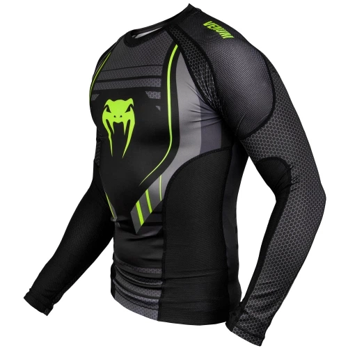 Рашгард Venum Technical 2.0 Rashguards Long Black Yellow (VENUM-03446-111-S-S) - зображення 3