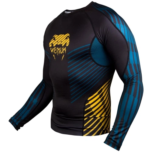 Рашгард Venum Plasma Rashguard Long Sleeves Black (VENUM-03293-111-S) - Фото 3 Рашгард Venum Plasma Rashguard Long Sleeves Black (VENUM-03293-111-S) - изображение 3
