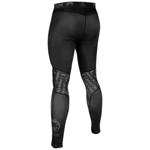 Компрессионные штаны Venum Logos Tights Black Black (VENUM-03448-109-M) - изображение 3