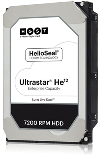 Жорсткий диск Western Digital Ultrastar DC HC520 (He12) 12TB 7200rpm 256MB HUH721212ALE604_0F30146 3.5 SATA III - зображення 2