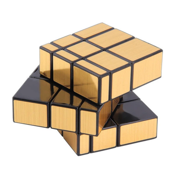 Кубик Рубика Qiyi 3*3*3 mirror gold (Кубик Зеркальный Золото) - изображение 2