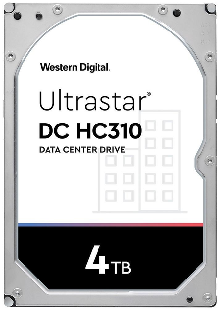 Dysk twardy Western Digital Ultrastar DC HC310 (7K6) 4TB 7200rpm 256MB HUS726T4TAL4204_0B35915 3.5 SAS - obraz 1