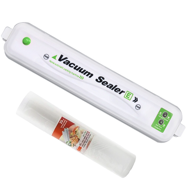 Вакууматор автоматический Rotex Vacuum SeaIer-E бытовой вакуумный упаковщик в комплекте с пакетами 25х500см - Фото 10 Вакууматор автоматический Rotex Vacuum SeaIer-E бытовой вакуумный упаковщик в комплекте с пакетами 25х500см - изображение 10