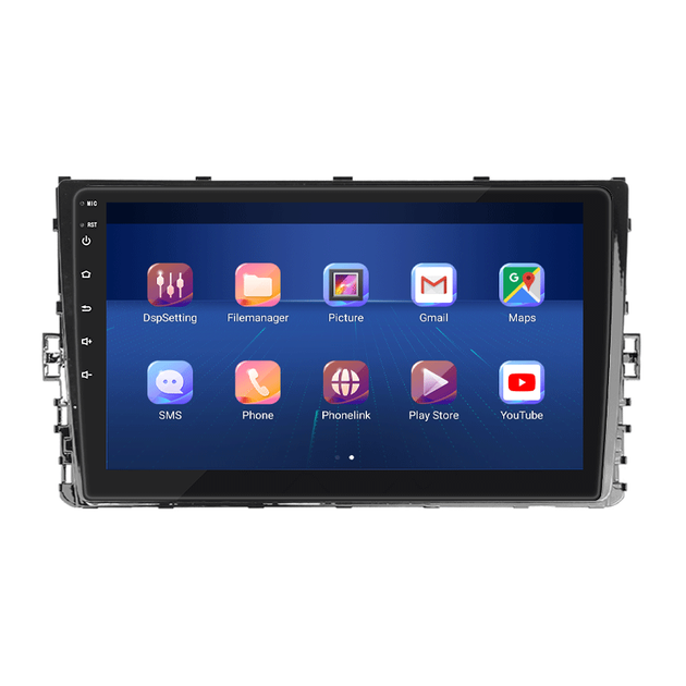 Штатная магнитола 9" Lesko для Volkswagen Polo VI (EU Market) 2017-2021 2/32Gb/ 4G/ Wi-Fi Premium Вольксваген - изображение 2
