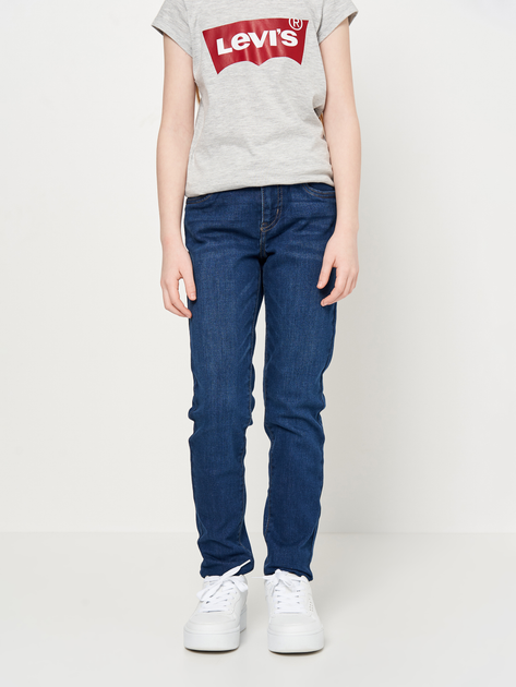 Подростковые джинсы для девочки Levi's LVG 710 Super Skinny Jean 4E2702-D5K 134-140 см (3665115023138) - изображение 1