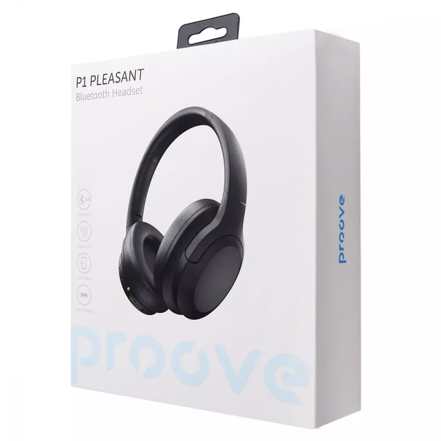 Бездротові навушники Proove P1 | Підключення до комп'ютера та ПК | 20 годин роботи FF 395340001 - Фото 4 Бездротові навушники Proove P1 | Підключення до комп'ютера та ПК | 20 годин роботи FF 395340001 - зображення 4