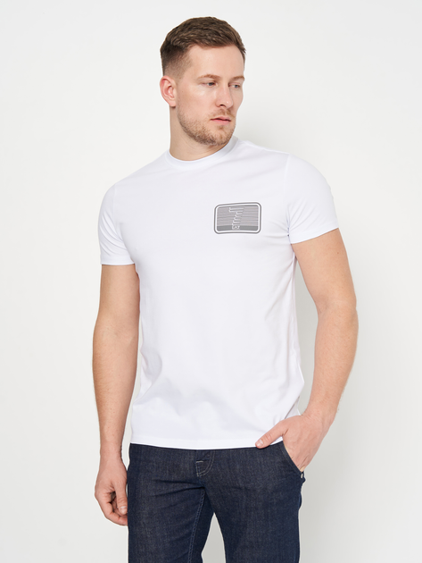 Мужская футболка Emporio Armani 11105.2 2Xl 52 Белая – в интернет ...
