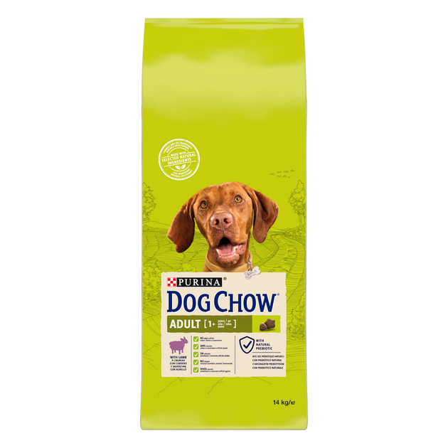 Сухой корм с ягненком Purina Dog Chow Adult Lamb для собак 14 кг ...