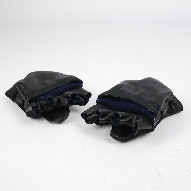 Тактичні зимові рукавиці Чорні L - зображення 2