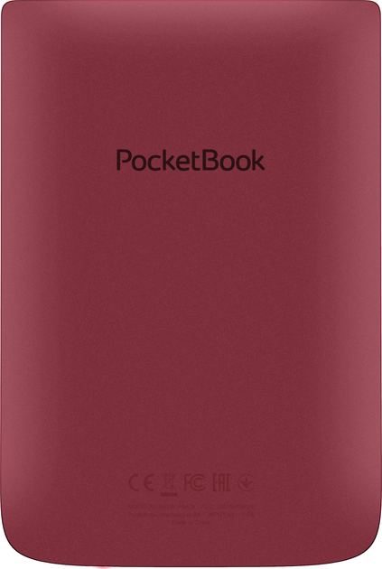 E-book PocketBook 628 Touch Lux 5 Ink Red (PB628-R-WW) - obraz 4