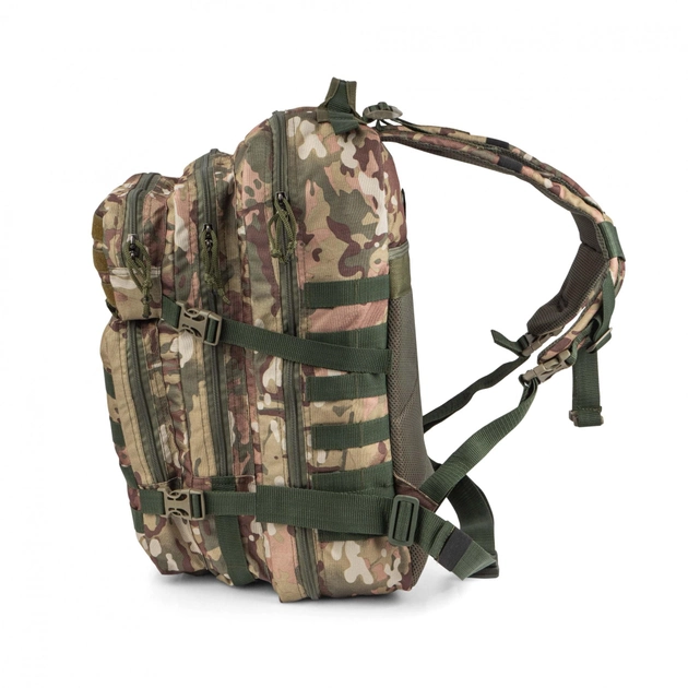 Военный тактический универсальный рюкзак 45л. Цвет мультикам. - изображение 2