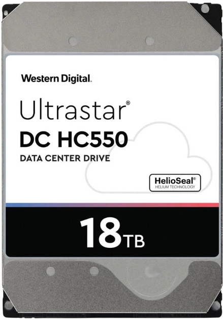Жесткий диск Western Digital Ultrastar DC HC550 18TB 7200rpm 512MB