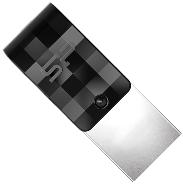 Silicon Power Mobile C31 64GB USB 3.2/Type-C Black (SP064GBUC3C31V1K) - зображення 1