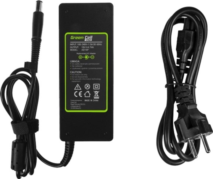 Zasilacz do laptopa HP 19V 4,74A 90W Green Cell (AD15P) - obraz 3
