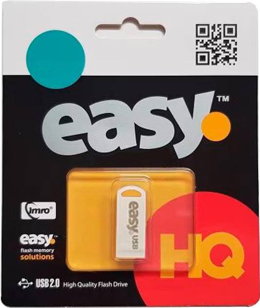 Pendrive Imro Easy 16 GB USB 2.0 biały - obraz 1