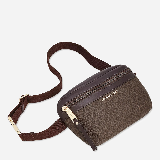 Сумка поясная женская Michael Kors 652426673 Коричневая (1159778355 ...
