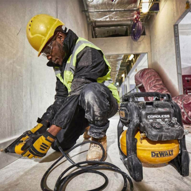 Компрессор DeWALT аккумуляторный 48 л/мин, ресивер 10л., 54V, 2x6Ah (DCC1054T2) - изображение 2