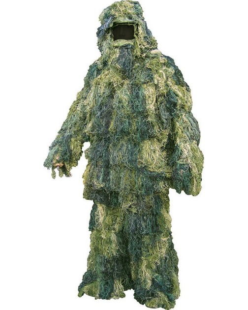 Костюм маскировочный кикимора Kombat UK Ghillie Suit M/L Зеленый (1000-kb-gs-dpm-m-l) - изображение 1