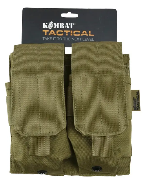 Підсумок під магазини АК Kombat UK Double Original Style Mag Pouch (1000-kb-dosmp-coy) - зображення 1