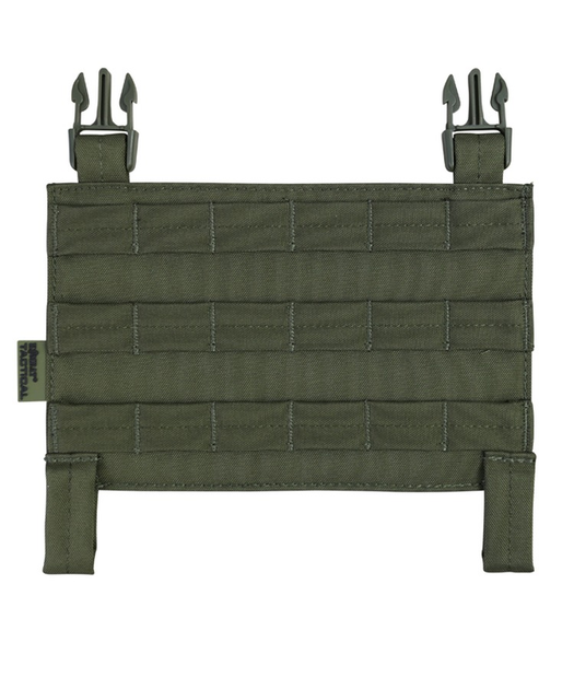 Панель для плитоноски Kombat UK Buckle-tek Molle Panel 24х15см Оливковий (1000-kb-btmp-olgr) - зображення 1