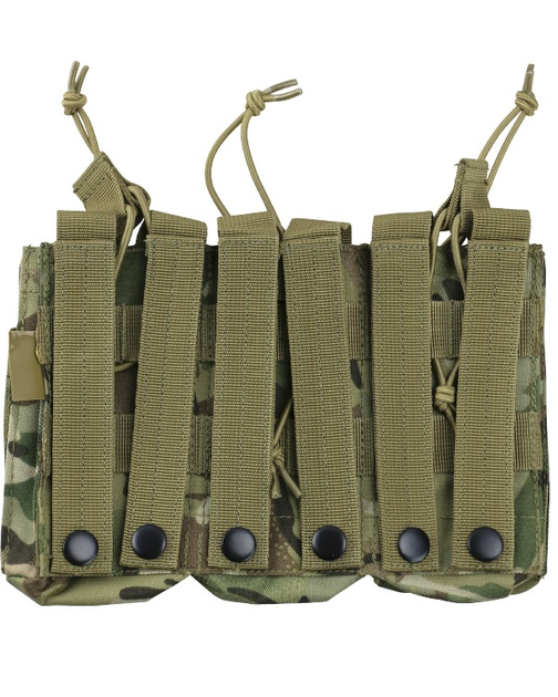 Підсумок під магазини АК Kombat UK Triple Duo Mag Pouch Мультикам (1000-kb-tdmp-btp) - зображення 2