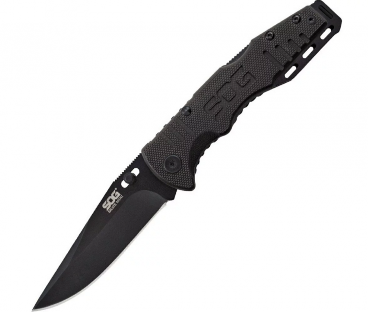 Нож SOG Salute Mini Черный (1033-SOG FF1101-CP) - изображение 1