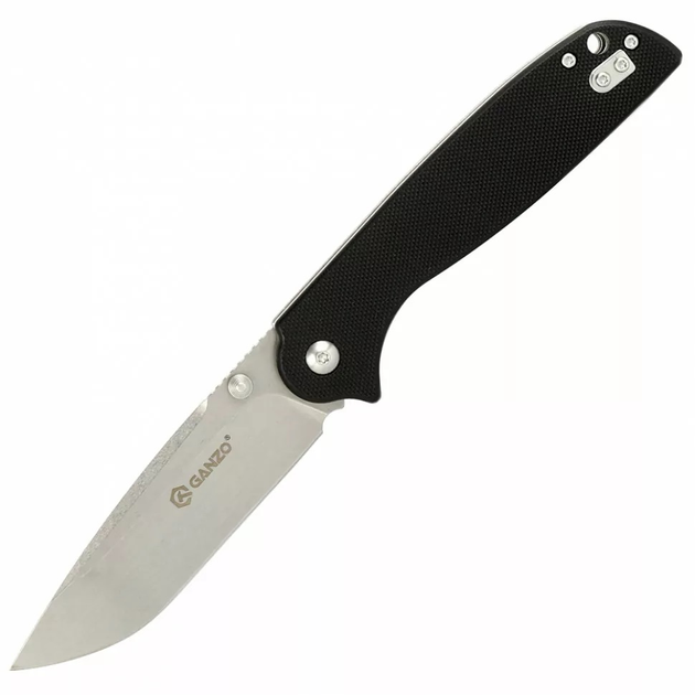Нож складной Ganzo G6803 Черный (GNZ-G6803-BK) - изображение 1