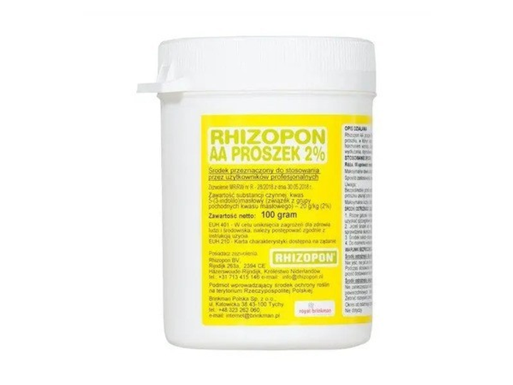 Укорінювач Rhizopon Різопон жовтий / Rhizopon Powder АА 2% 100 г – фото ...
