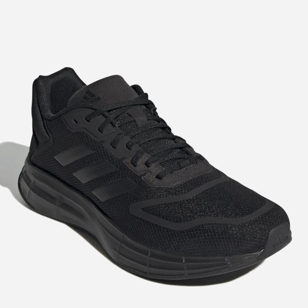 Чоловічі кросівки для бігу Adidas Duramo 10 GW8342 44.5 (10UK) 28.5 см Чорні (4065418345736) - зображення 2