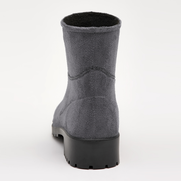 Жіночі гумові чоботи низькі Realpaks RZBGT6/2SZ 37 23.3 см Сірі (5905549801284) - зображення 4