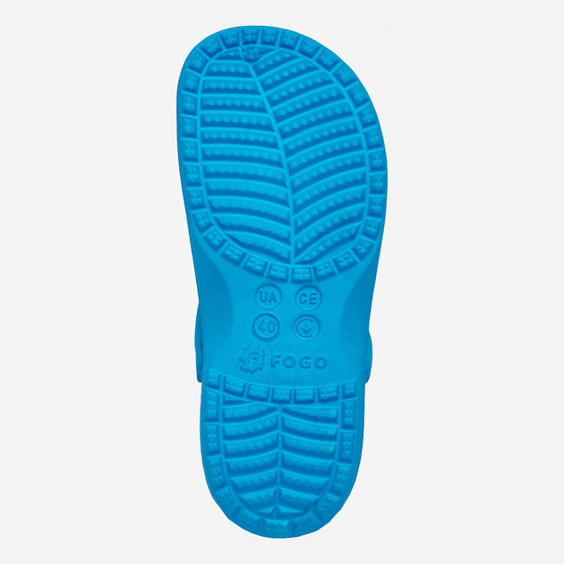 Chodaki damskie na platformie Realpaks RZETS-061-TS 38 24 cm Turkusowe (5905549801857) - obraz 6