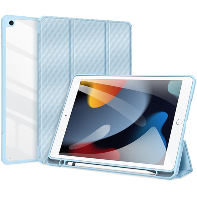 Чехол книжка, обложка Dux Ducis Toby Series Case With Pencil Holder for iPad 7/8/9 10.2, Blue - изображение 5