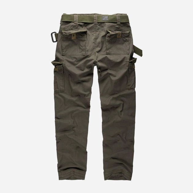 Тактические штаны Surplus Premium Trousers Slimmy 05-3602-01 M Оливковые - изображение 2