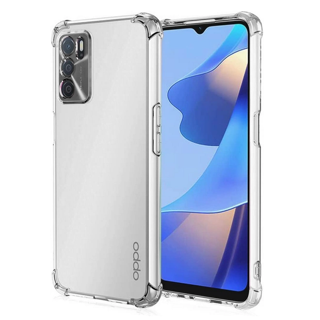 Чехол Fiji Proof для Oppo A54s бампер с усиленными бортами Transparent - Фото 1 Чехол Fiji Proof для Oppo A54s бампер с усиленными бортами Transparent - изображение 1