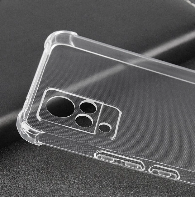 Чехол Fiji Proof для Vivo V21 бампер с усиленными бортами Transparent - изображение 2