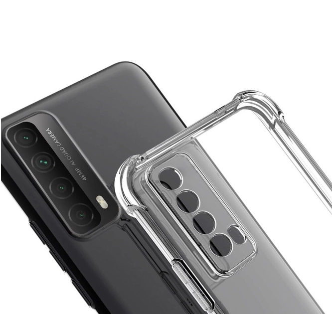 Чохол Fiji Proof для Huawei P Smart 2021 бампер із посиленими бортами Transparent - зображення 2