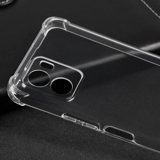 Чохол Fiji Proof для Vivo Y15s бампер із посиленими бортами Transparent - зображення 2
