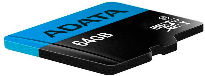 ADATA microSDHC 64GB UHS-I (AUSDX64GUICL10A1-RA1) - зображення 2