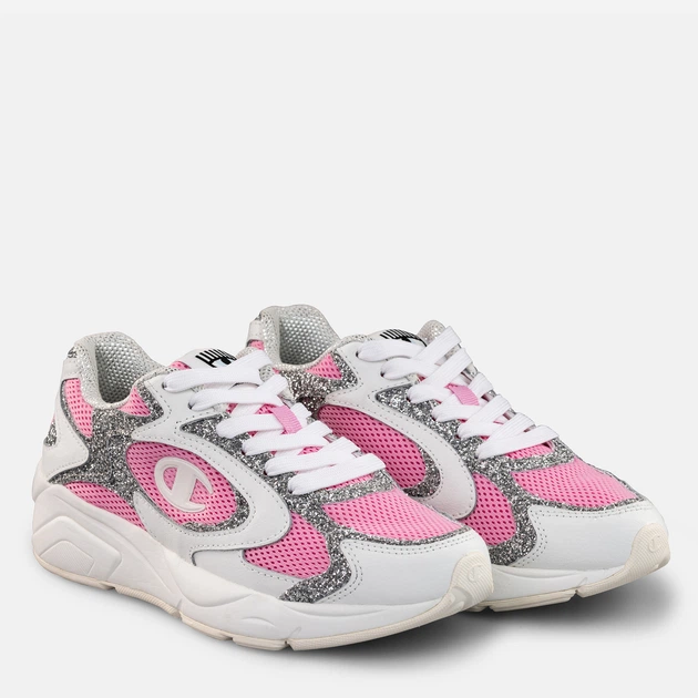 Sneakersy damskie Champion S11094-PS047 36.5 (6US) 23 cm Różowe z białym (8053305057172) - obraz 2